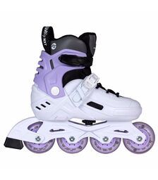 POWERSLIDE Khaan Junior NXT αυξομειούμενα πατίνια - Λευκό Χρώμα (Λευκό), Μέγεθος (39-42)