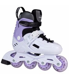 POWERSLIDE Khaan Junior NXT αυξομειούμενα πατίνια - Λευκό Χρώμα (Λευκό), Μέγεθος (39-42)
