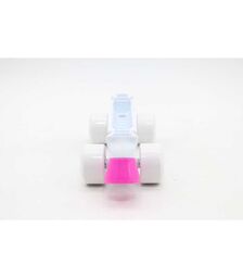 ΑΘΛΟΠΑΙΔΙΑ Αυξομειούμενα Inline/Roller Skates/Παγοπέδιλα, 3 σε 1, για Κορίτσια Χρώμα (Φούξια), Μέγεθος (34-37)