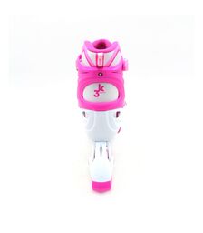 ΑΘΛΟΠΑΙΔΙΑ Αυξομειούμενα Inline/Roller Skates/Παγοπέδιλα, 3 σε 1, για Κορίτσια Χρώμα (Φούξια), Μέγεθος (30-33)