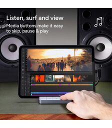 Zagg Media Hub 6 θέσεων μετατρέπει το Tablet σε Media Workstation