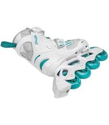 PLAYLIFE Light Breeze Αυξομειούμενα Πατίνια Χρώμα (Λευκό-Μπλε), Μέγεθος (35-38)