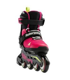 ROLLERBLADE Microblade Αυξομειούμενα Πατίνια -  Pink/Light Green Χρώμα (Ροζ), Μέγεθος (28-32)