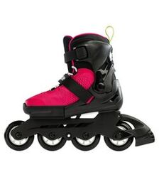 ROLLERBLADE Microblade Αυξομειούμενα Πατίνια -  Pink/Light Green Χρώμα (Ροζ), Μέγεθος (33-36.5)