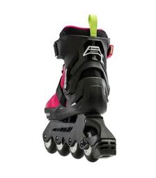 ROLLERBLADE Microblade Αυξομειούμενα Πατίνια -  Pink/Light Green Χρώμα (Ροζ), Μέγεθος (33-36.5)