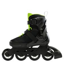 ROLLERBLADE Microblade Αυξομειούμενα Πατίνια - Black/Green Χρώμα (Πράσινο-Μαύρο), Μέγεθος (28-32)