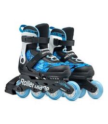 ROLLERBLADE Microblade SL Πατίνια - Μαύρο/Μπλε Χρώμα (Μαύρο-Μπλε), Μέγεθος (36.5-40.5)