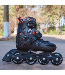 FLYING EAGLE NT2 πατίνια - Μαύρο Χρώμα (Μαύρο), Μέγεθος (33-37)