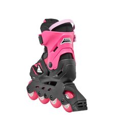 ROLLERBLADE Microblade Αυξομειούμενα Πατίνια - Μαύρο/Ροζ Χρώμα (Μαύρο-Ροζ), Μέγεθος (36.5-40.5)