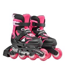 ROLLERBLADE Microblade Αυξομειούμενα Πατίνια - Μαύρο/Ροζ Χρώμα (Μαύρο-Ροζ), Μέγεθος (33-36.5)