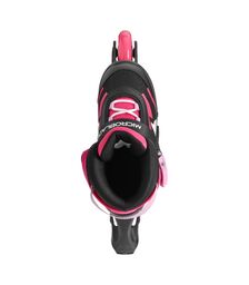 ROLLERBLADE Microblade Αυξομειούμενα Πατίνια - Μαύρο/Ροζ Χρώμα (Μαύρο-Ροζ), Μέγεθος (33-36.5)
