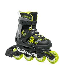 ROLLERBLADE Microblade SL Πατίνια - Μαύρο/Λάιμ Χρώμα (Μαύρο-Λάιμ), Μέγεθος (36.5-40.5)