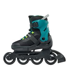ROLLERBLADE Microblade XT Αυξομειούμενα Πατίνια - Μαύρο/Πετρόλ Πράσινο Χρώμα (Μαύρο-Πετρόλ), Μέγεθος (36.5-40.5)