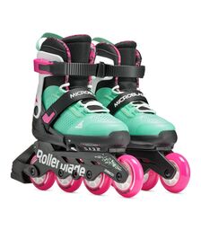ROLLERBLADE Microblade XT Πατίνια - Μαύρο/Πράσινο Χρώμα (Μαύρο-Πράσινο), Μέγεθος (36.5-40.5)
