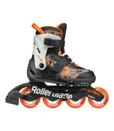 ROLLERBLADE Microblade SL Αυξομειούμενα Πατίνια - Μαύρο/Πορτοκαλί Χρώμα (Μαύρο-Πορτοκαλί), Μέγεθος (33-36.5)