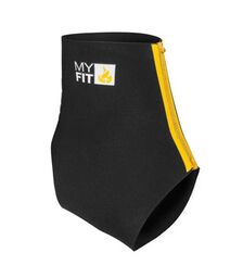 MYFIT Footies 3χιλ. low cut - μαύρα Μέγεθος (31-34)