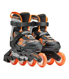 ROLLERBLADE Microblade SL Αυξομειούμενα Πατίνια - Μαύρο/Πορτοκαλί Χρώμα (Μαύρο-Πορτοκαλί), Μέγεθος (33-36.5)