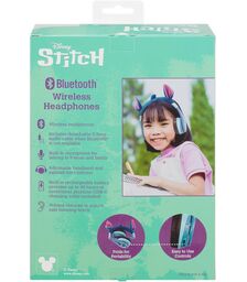 eKids Disney Stitch Ασύρματα Ακουστικά με ασφαλή μέγιστη ένταση ήχου για παιδιά και εφήβους (SH-B52) (Μπλε/Γαλάζιο)