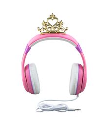 eKids Disney Princess Ενσύρματα Ακουστικά με ασφαλή μέγιστη ένταση ήχου για παιδιά και εφήβους (DP-140) (Ροζ/Μωβ/Λευκό)
