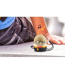 eKids Harry Potter Φορητό ηχείο Bluetooth για παιδιά με λουράκι καρπού (Μαύρο/Κίτρινο/Μπεζ)