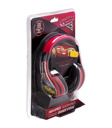 eKids Cars Ενσύρματα Ακουστικά με ασφαλή μέγιστη ένταση ήχου για παιδιά και εφήβους (CR-140) (Κόκκινο/Μαύρο)