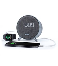 iHome iBT235 – Bluetooth ρολόι-ξυπνητηρι με νυχτερινό φωτισμό & διπλή φόρτιση USBiHome iBT235 – Bluetooth ρολόι-ξυπνητηρι με νυχτερινό φωτισμό & διπλή φόρτιση USB