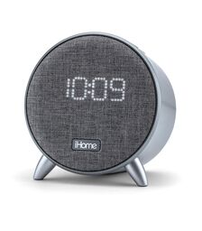 iHome iBT235 – Bluetooth ρολόι-ξυπνητηρι με νυχτερινό φωτισμό & διπλή φόρτιση USB