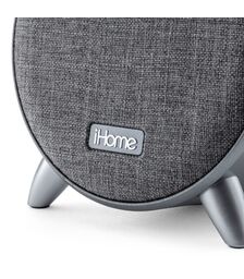 iHome iBT235 – Bluetooth ρολόι-ξυπνητηρι με νυχτερινό φωτισμό & διπλή φόρτιση USB