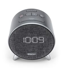 iHome iBT235 – Bluetooth ρολόι-ξυπνητηρι με νυχτερινό φωτισμό & διπλή φόρτιση USB
