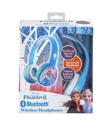 eKids Frozen 2 Ασύρματα Ακουστικά με ασφαλή μέγιστη ένταση ήχου για παιδιά και εφήβους (FR-B36VM) (Γαλάζιο/Λευκό)