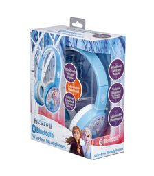 eKids Frozen 2 Ασύρματα Ακουστικά με ασφαλή μέγιστη ένταση ήχου για παιδιά και εφήβους (FR-B36VM) (Γαλάζιο/Λευκό)