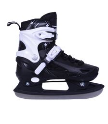 3K Αυξομειούμενα Πατίνια/Roller Skates/Παγοπέδιλα 3 σε 1 - Μαύρο Χρώμα (Μαύρο), Μέγεθος (35-38)