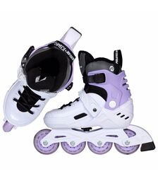 POWERSLIDE Khaan Junior NXT Αυξομειούμενα Πατίνια – Λευκό (Μέγεθος 31–34)