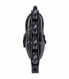 POWERSLIDE Khaan Junior NXT Black Πατίνια Αυξομειούμενα – Μαύρο/Ασημί (Μέγεθος 31–34)