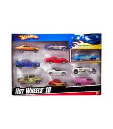 HOT WHEELS - CARS SET OF 10 RANDOM (54886)