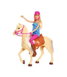 Mattel Barbie &amp; Horse (FXH13)