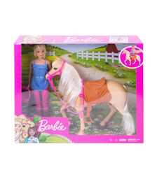 Mattel Barbie &amp; Horse (FXH13)