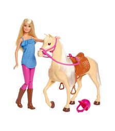 Mattel Barbie &amp; Horse (FXH13)