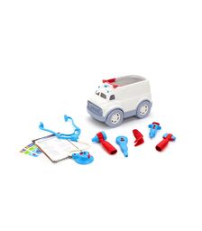 Green Toys: Ambulance &amp; Doctor'S Kit (AMDK-1313)