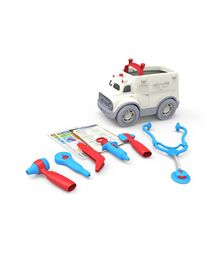 Green Toys: Ambulance &amp; Doctor'S Kit (AMDK-1313)