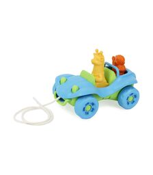 Green Toys: Dune Buggy Pull Toy - Blue (PTDB-1308)