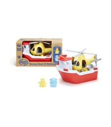 Green Toys: Rescue Boat with Helicopter (RBH1-1155)