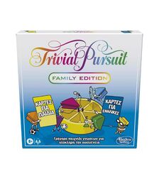 Hasbro Trivial Pursuit Family Edition - Επιτραπέζιο (Greek Language) (E1921)
