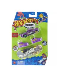 Mattel Hot Wheels: Skate - Solid Muscle &amp; Feline Risky Tony Hawk Fingerboard Set (HNG64)