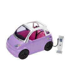 Mattel Barbie: Electric Vehicle with Charging Station And Plug (HJV36)