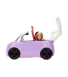 Mattel Barbie: Electric Vehicle with Charging Station And Plug (HJV36)