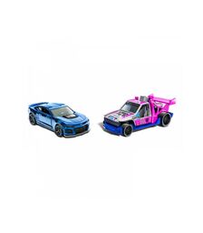 Mattel Hot Wheels: Pull-Back Speeders - 2022 Camaro ZL1 &amp; Lolux (HPR95)