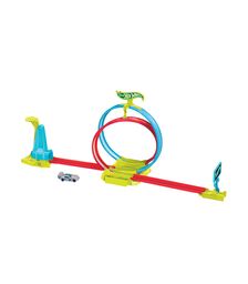 Mattel Hot Wheels Neon Speeders - Laser Stunt Slamway (HPC05)