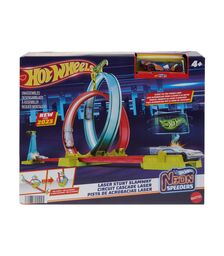 Mattel Hot Wheels Neon Speeders - Laser Stunt Slamway (HPC05)