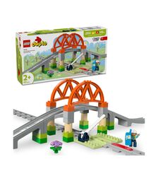 LEGO® DUPLO® Town: Train Bridge and Tracks Expansion Set (10426)
